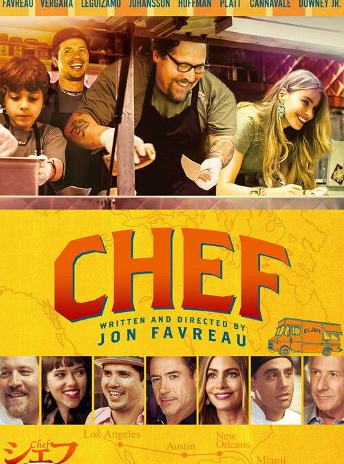 映画「シェフ 三ツ星フードトラック始めました」の名言と鑑賞した感想おすすめ度