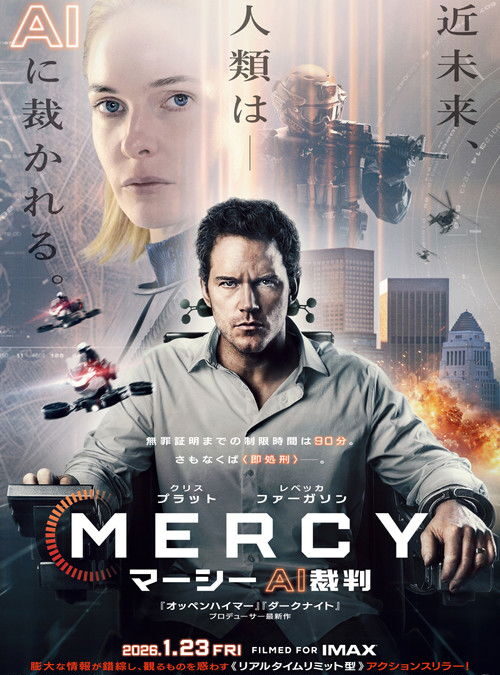 映画「MERCY／マーシー AI裁判」の名言と鑑賞した感想おすすめ度